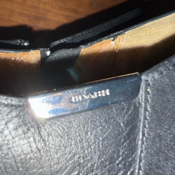 Coach Black Leather Ankle Booties Heels Size 8B Classic Minimalist - Picture 13 of 15